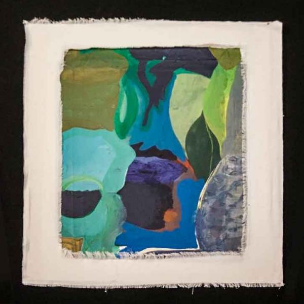 Molimoli (Virginie Moly), jungle, painting, 2016